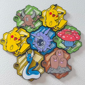YQ Auténticas Originales Tarjetas Coleccionables Chinas de Papel de Pokémon, Juego de Cartas Coleccionables, Imán de Nevera Familiar, Colección Sellada de Calidad al por Mayor - Product Image 4