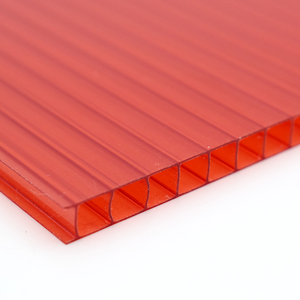 PC Solar Panels Double Wall <strong>Transparent</strong> <strong>Plastic</strong> Greenhouse <strong>Roof</strong> Pc Hollow Sheet - Product Image 3
