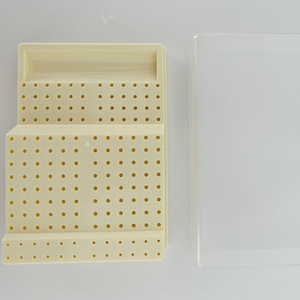 Caja de Almacenamiento para Fresas Dentales Master, 168 Orificios, Resistente a Altas Temperaturas, para Accesorios de Perforación Oral - Product Image 2