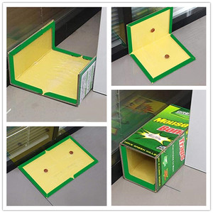 Kiểm soát <span class=keywords><strong>d</strong></span>ịch hại Chuột bắt bẫy pad <span class=keywords><strong>d</strong></span>ính cuốn sách keo Board Chuột bẫy sticker cho rat và chuột bẫy - Product Image 5