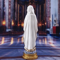 Petite Statue de la Vierge Marie en Résine, Cadeau Catholique pour Décor Religieux, 22 cm de Haut