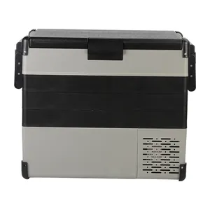 Chinese sale 24v Portable Refrigerator 52 Liters Dual Zone Portable Car Fridge Freezer Cooler 12v Refrigerator