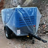 Compresseur d'air diesel mobile 8 bars 6 bars 750 CFM avec moteur diesel Tier 4 et marteau-piqueur