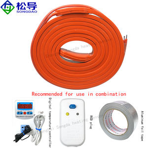 Ceinture chauffante en caoutchouc de silicone, ceinture chauffante en silicone pur, canalisation <span class=keywords><strong>anti</strong></span>-gel et d'isolation, ceinture chauffante électrique - Product Image 2