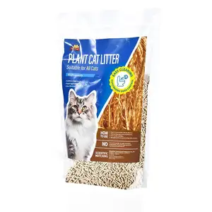 Petstar Sản phẩm vật nuôi rơm lúa mì mèo xả rác nhà máy phân hủy sinh học mèo xả rác