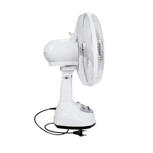 Ventilateur solaire de 12 pouces en gros, ventilateurs alimentés par l'énergie solaire 12v DC avec panneau solaire et lumière LED pour la maison - Product Image 3