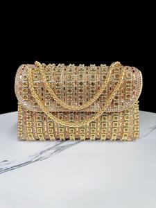 Borse Clutch con Strass 2026 <span class=keywords><strong>per</strong></span> Donne, Borse <span class=keywords><strong>a</strong></span> Tracolla con Catena, Borse Scintillanti <span class=keywords><strong>per</strong></span> Feste Serali, Cocktail e Balli di Gala, Borsette con Perline e Cristalli - Product Image 5