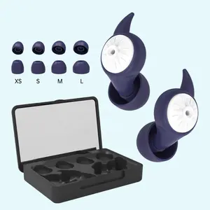 Vente d'usine bouchons d'oreille en Silicone respectueux de la peau bouchons d'oreille haute fidélité pour musiciens 21dB bouchons d'oreille à réduction de bruit pour Concert