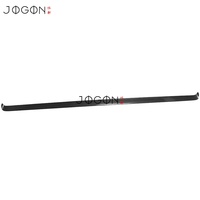 Garniture du panneau inférieur de la grille d'aération du tableau de bord pour Tesla Model 3 Long Range 2024 2025 2026 en fibre de carbone véritable, accessoires intérieurs