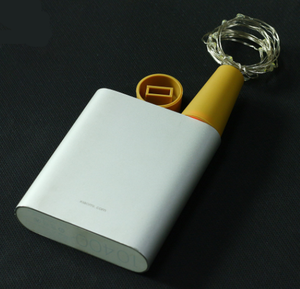 Dây Chai Rượu Vang Sạc Điện USB Chống Nước 2M 20Leds Đèn Giáng Sinh Bằng Đồng Nút Bần Ban Đêm LED - Product Image 4