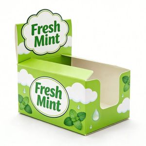 Custom Printed Matt Lamination Embossed Eco-friendly Recyclable White Cardboard Retail Ready <b>Display</b> Box for Gifts - Product Image 5