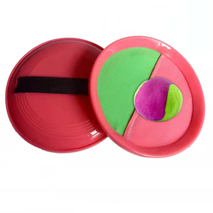 Jeu de lancer et de capture avec velcro, raquettes collantes en nylon avec balle pour la plage et les jeux d'extérieur - Product Image 4