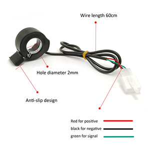 Promotion Scooter accélérateur <span class=keywords><strong>Xiaomi</strong></span> M365 <span class=keywords><strong>Pro</strong></span> <span class=keywords><strong>2</strong></span> accélérateur pouce accélérateur doigt accélérateur Scooter électrique accessoire - Product Image 6