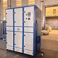 OEM Kundenspezifischer Mobiler Puls-Jet-Staubabscheider, 12 PTFE-Filterpatronen, 15kW, Schweiß- und Laserschneid-Rauchabsauger