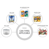 Machine de remplissage et de remplissage automatique pour poissons, pour le thon, prix en gros
