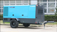 Compresseur diesel mobile de perçage de vis série PDS utilisé dans les mines de marque Airman 266KW
