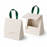Caja Plana de Diseño Nuevo 2026, Bolsa de Regalo Personalizada para Boda con su Propio Logotipo, Cierre Magnético, Impresión a Cuatro Colores para Velas de Boda