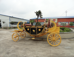 Carruaje Eléctrico de Lujo/Decoración Eléctrica Real para Bodas en Transporte Especial/Carruaje de Caballos de Alta Calidad en Venta - Product Image 3