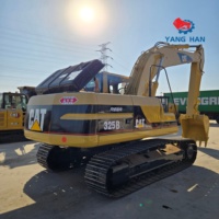 Excavatrice sur chenilles hydraulique CAT 325BL d'occasion, faible nombre d'heures de travail, bon état, pelleuse d'occasion à vendre