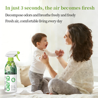 Spray désodorisant écologique personnalisé OEM/ODM, parfum frais longue durée pour la maison, la cuisine et la salle de bain, best-seller en Europe