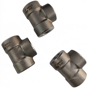 Resistente TOBO forgiato ASME B16.11 3000LB in acciaio inox a prova di perdite a T per raccordi per tubi - Product Image 5