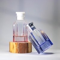Certification de qualité, flacon de parfum en verre unique, anti-fuite, 100 ml, emballage de luxe personnalisé pour flacon de parfum, impression à l'écran