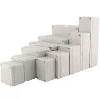 Ip67 Abs Pc plastique AG type étanche bricolage boîte de jonction électrique extérieur étanche Distribution boîtier Transparent