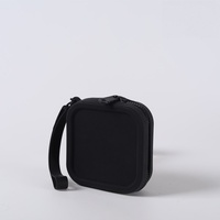 Porte-monnaie en silicone, petit sac carré, sac de rangement pour écouteurs, sac pour documents d'identité, trousse de maquillage portable, sac de rangement pour câbles de données et batterie externe