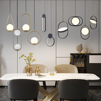 Lustre de décoration moderne pour la maison Luminaire design d'hôtel Lampe d'intérieur suspendue pour salon Lustres et lampes suspendues à LED