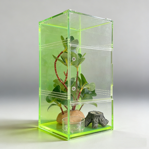 Nuevo Estilo de Maceta Grande de Acrílico Geométrico para Plantas de Interior, Suculentas y Plantas Aéreas, para Decoración del Hogar - Product Image 2