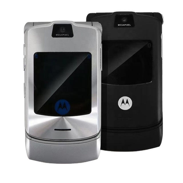 Cross-border Mobile Phone V3 GSM2G Non-smart Keypad Clamshell Phone 2.2" Screen 500-999mAh Battery for Elderly Foreign Trade