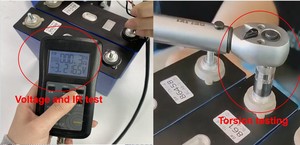 Starmax แบตเตอรี่ลิเธียมไอออนแบบปริซึม86Ah แบตเตอรี่ที่เก็บพลังงาน86Ah 3.2V - Product Image 3