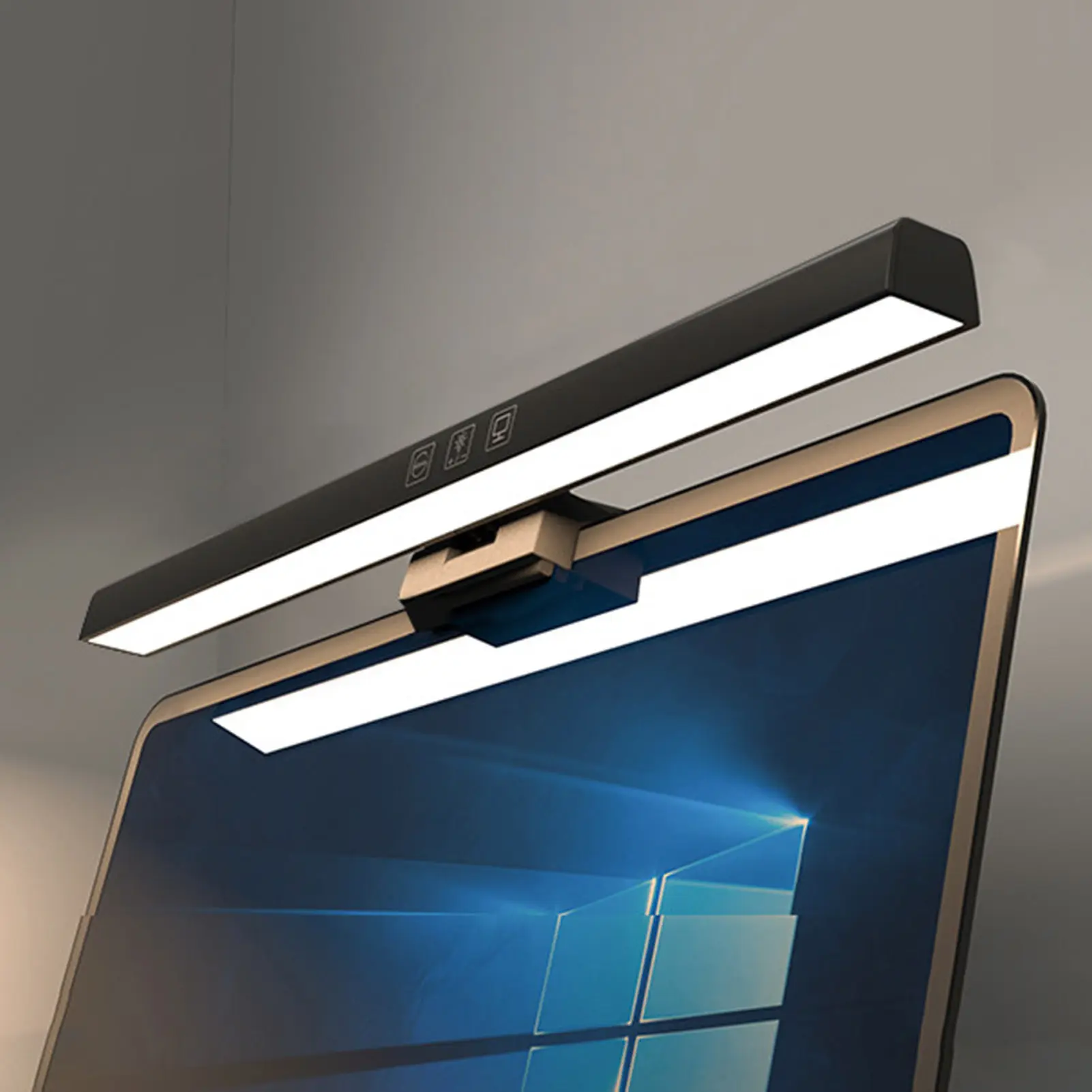 Lámpara de Clip LED para portátil, Monitor de pantalla LED para PC, lámpara colgante de escritorio, 33cm, venta al por mayor