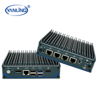 Nuevo Alder Lake N100 Fanless Industrial Mini Server Tetrad 2,5G Puerto de red PC para accesorios de computadora de seguridad de red