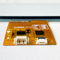 Pantalla táctil capacitiva de 7 pulgadas con interfaz USB+I2C, GT911+HX6518 para máquina de café