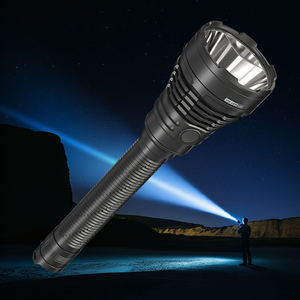 Senter LED Industri Aluminium Alloy IP68 Jangkauan 1300 Meter Pencahayaan Jarak Jauh Tahan Air untuk Pencarian dan Penyelamatan Luar Ruangan Gua - Product Image 1