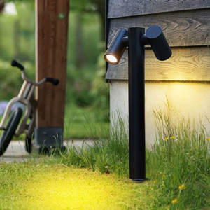 Lampes LED solaires modernes pour allée extérieure, <span class=keywords><strong>jardin</strong></span>, paysage, pelouse, lampes LED solaires pour balise de <span class=keywords><strong>jardin</strong></span>, lampes LED solaires pour piquet de <span class=keywords><strong>jardin</strong></span> - Product Image 3