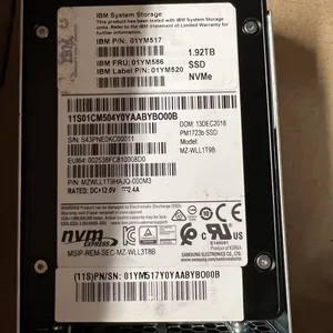 Original IB M 01 YM517 01 YM586 01 YM520 Speicher Solid-State-Laufwerk 1,92 TB 2,5-Zoll-NVMe-SSD