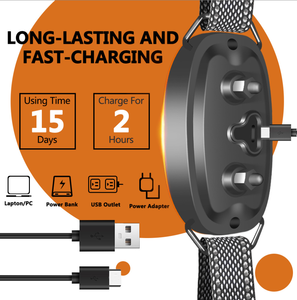 充電式防水IP67環境にやさしいバークカラー7レベルビープ振動調整可能感度トレーニング装置 - Product Image 6