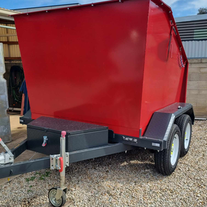 Hydraulic Small Mobile Skip Bins <strong>Trailer</strong> <strong>Trash</strong> for Efficient Waste Management - Product Image 5