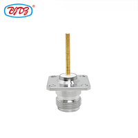 Conector Coaxial N Hembra de 4 Orificios para Montaje en Chasis, Rosca M3/M4, Longitud de 25mm, Conector RF, Suministro de Fábrica, Stock Disponible