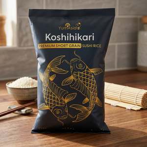 Vente en gros Premium Koshihikari Japonica Sushi Calrose Riz Rond 5KGS 10KGS 25KGS Ingrédients PRIX D'USINE Laura + 84 928 148 271 - Product Image 2