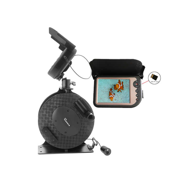 顶级销售工厂价格海洋探鱼器夜视专业ip68 100米深海钓鱼相机