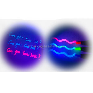 Суперточечный УФ-светильник, шпионская ручка, 3 цвета, невидимая чернильная ручка, магический маркер для секретных сообщений и детских сумок для Хэллоуина - Product Image 5