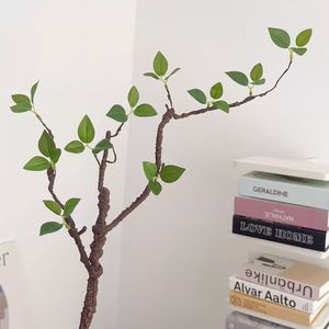 Paquete de varias piezas de flores de seda y plantas verdes artificiales para decoración de bodas y hogar - Product Image 5