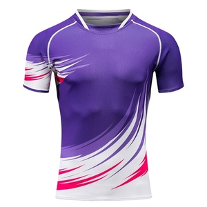 Camiseta <span class=keywords><strong>de</strong></span> <span class=keywords><strong>rugby</strong></span> para hombre sublimada personalizada <span class=keywords><strong>de</strong></span> la mejor calidad - Product Image 1