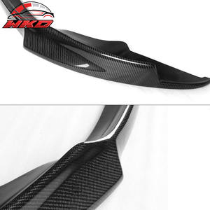 ลิ้นกันชนหน้าสำหรับ BMW E92 M3 ซีรีส์ 3 สไตล์ V สปอยเลอร์ ปี 2008-2014 คาร์บอนไฟเบอร์ อุปกรณ์ตกแต่งรถยนต์ - Product Image 4