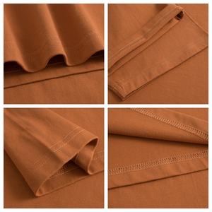 Ladies Women Girl Fashion <strong>Tshirt</strong> 230 GSM 100% Cotton Knitted Boxy Regular Fit Streetwear Soft Comfort Casual Wear Men - Product Image 3