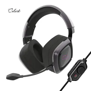 Celest Ogryn Joyroom Gaming Led-Kopfhörer Headset Ohr-Überkopfhörer Headsets Perfodadoras kabelgebundene Gaming-Kopfhörer mit Mikrofon