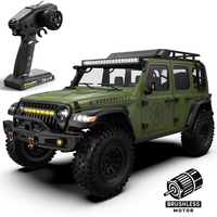 RLAARLO MK07 4WD Brushless Professional Grade RC Climbing Crawler CNC Aluminum Advanced Suspension Remote Control Pickup Truck